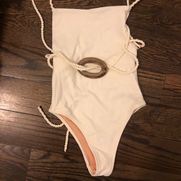 Shopbop White One Piece Swimsuit - Picture 9 of 10